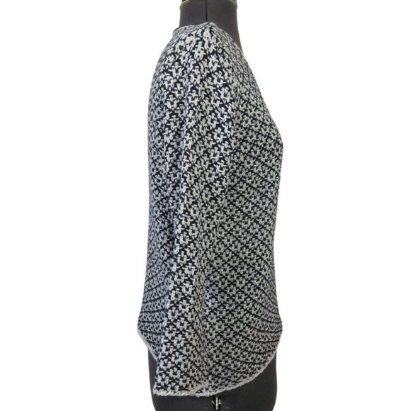 Zara Knit collection textured crew neck knit sweater - Picture 4 of 12